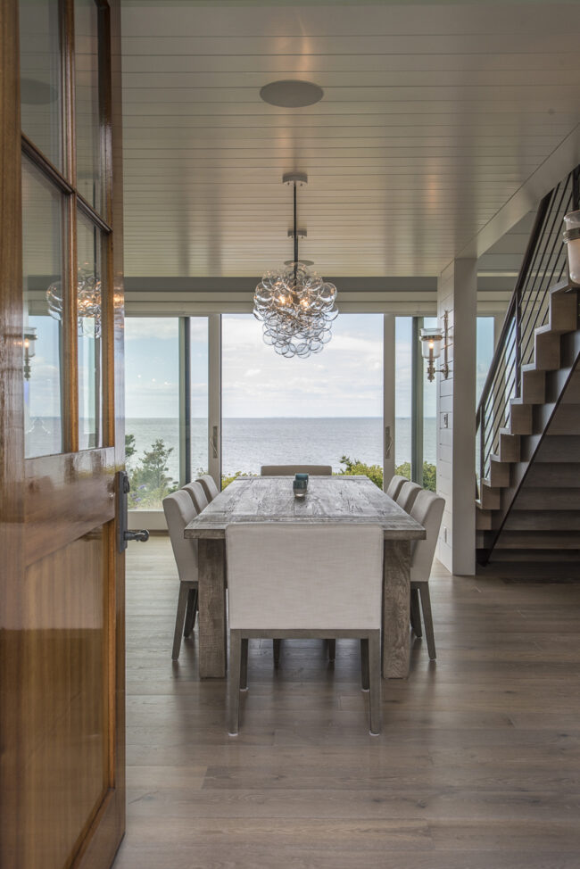 custom guest home dining room by duffany builders of cape cod