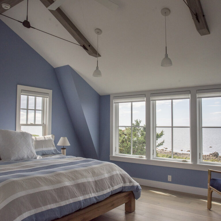 custom guest home bedroom by duffany builders of cape cod