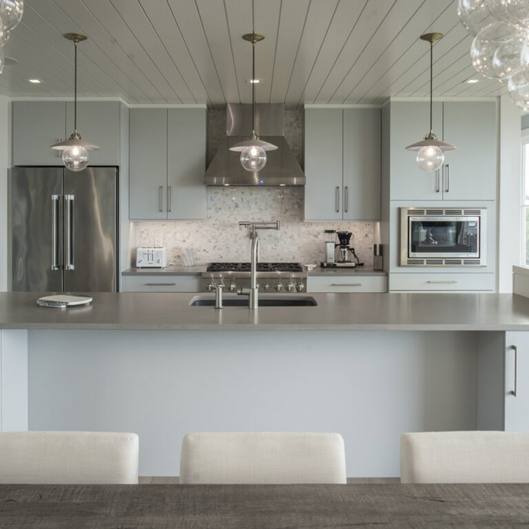 custom guest home kitchen by duffany builders of cape cod