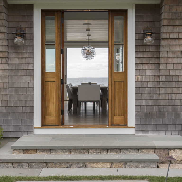 custom guest home entry by duffany builders of cape cod